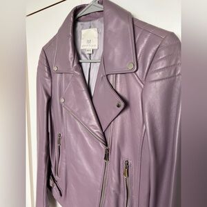 Real leather jacket, size M, lamb skin, Korea